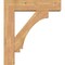 Ekena Millwork Imperial Block Smooth Bracket w/ Offset Brace, Western Red Cedar, 7 1/2"W x 30"D x 34"H BKT0806X30X34IMP05SWR - alternate 3